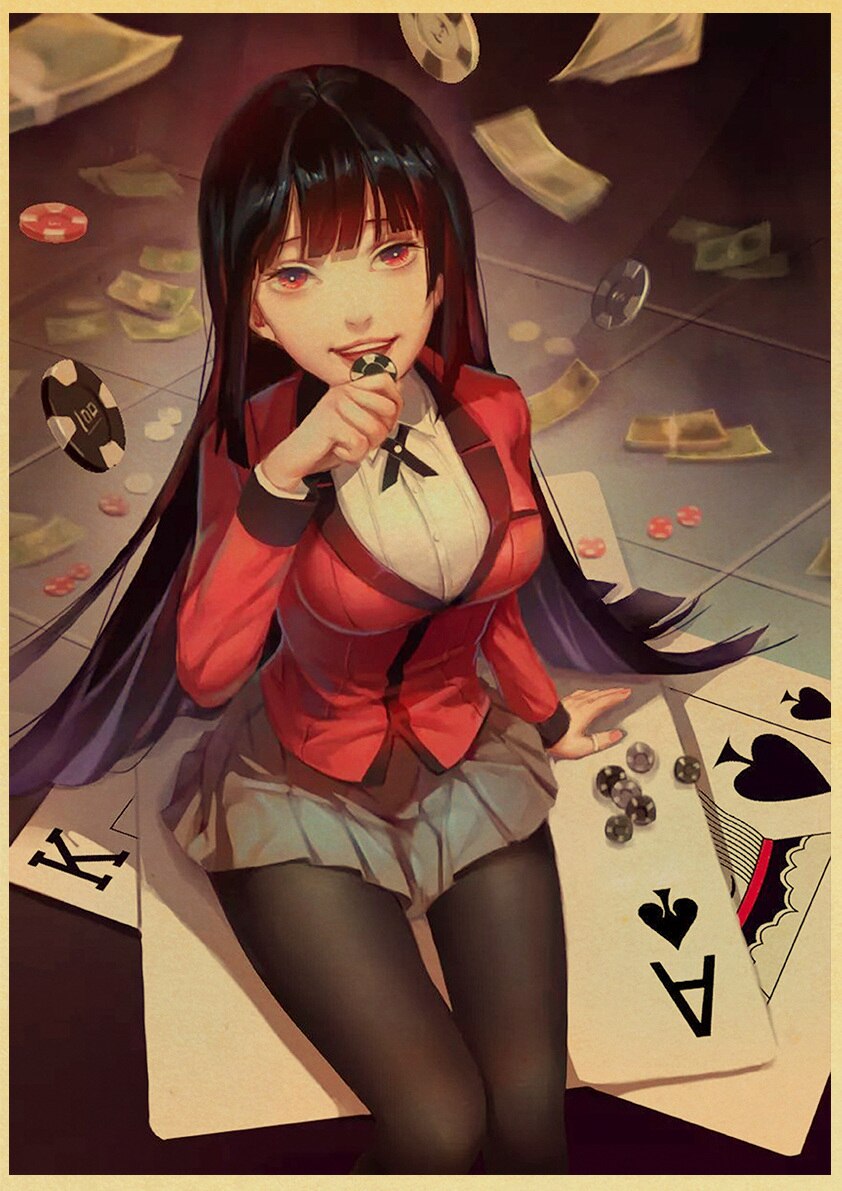 Pôster retrô - Kakegurui