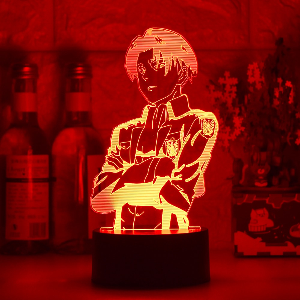 Lâmpada de Mesa LED - Attack on Titan