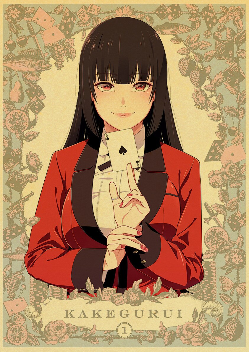 Pôster retrô - Kakegurui