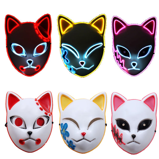 Máscaras de LED - Demon Slayer