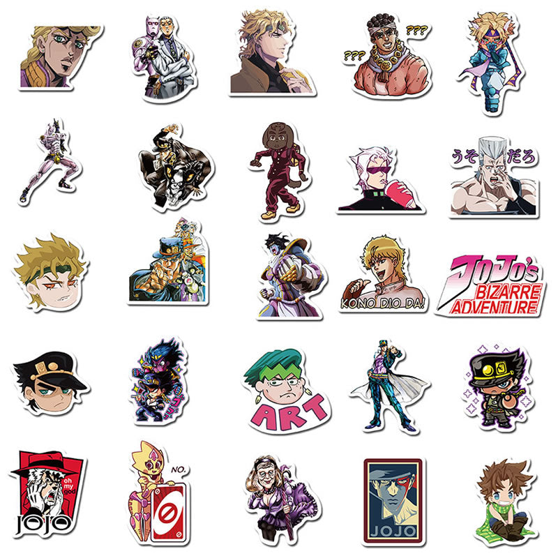 Kit Adesivos - Jojos Bizzare Adventure