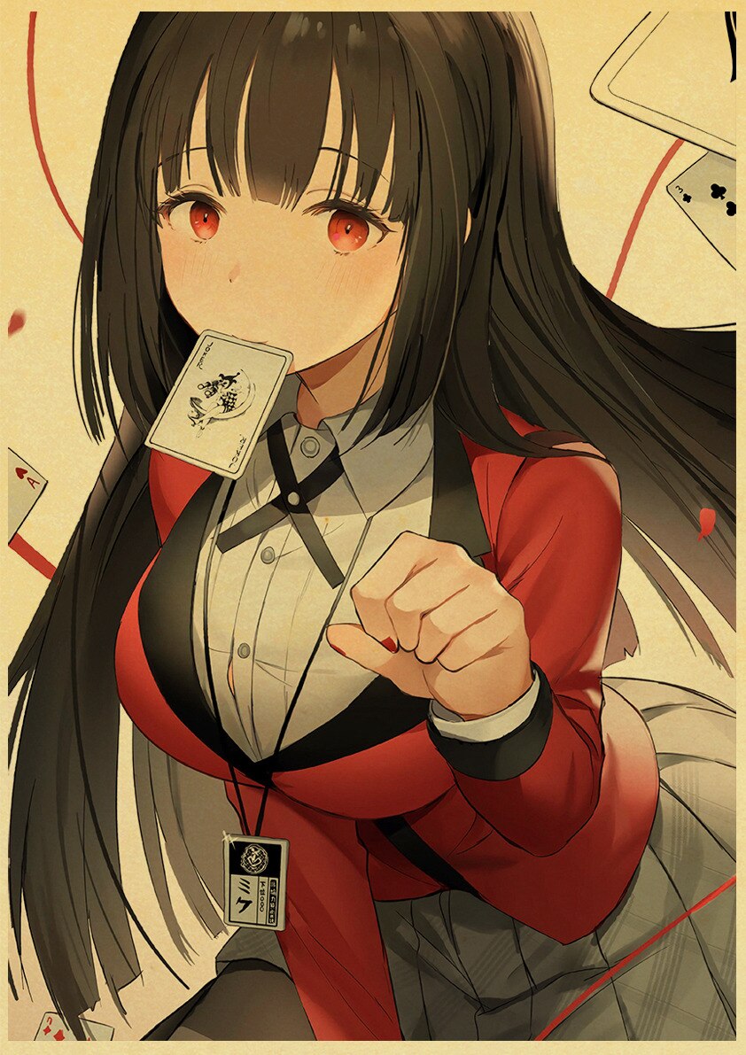 Pôster retrô - Kakegurui