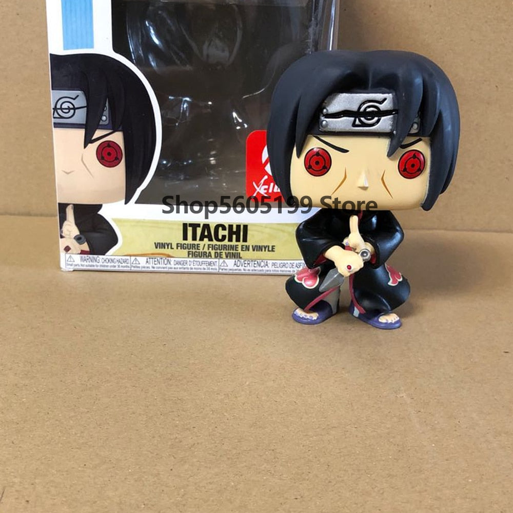 POP NARUTO HOKAGE (SIX PATH ) Sasuke KURAMA ITACHI Tobi SAKURA JIRAIYA TSUNADE with box Action Figure Model Toy for chlidren
