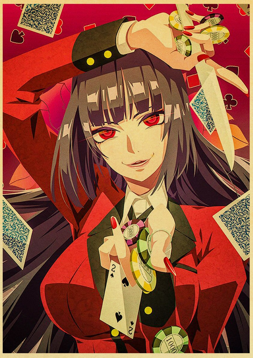 Pôster retrô - Kakegurui