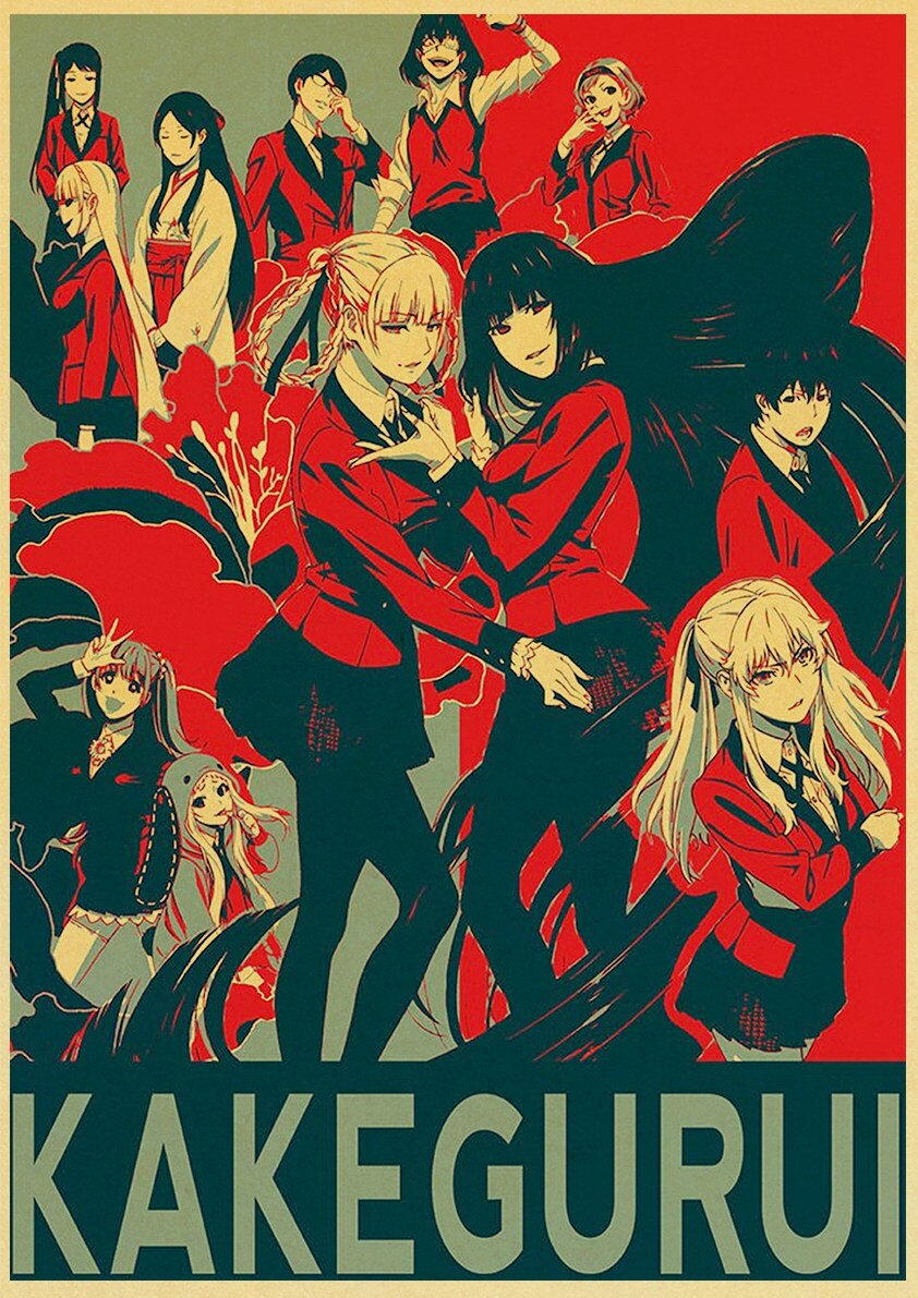 Pôster retrô - Kakegurui