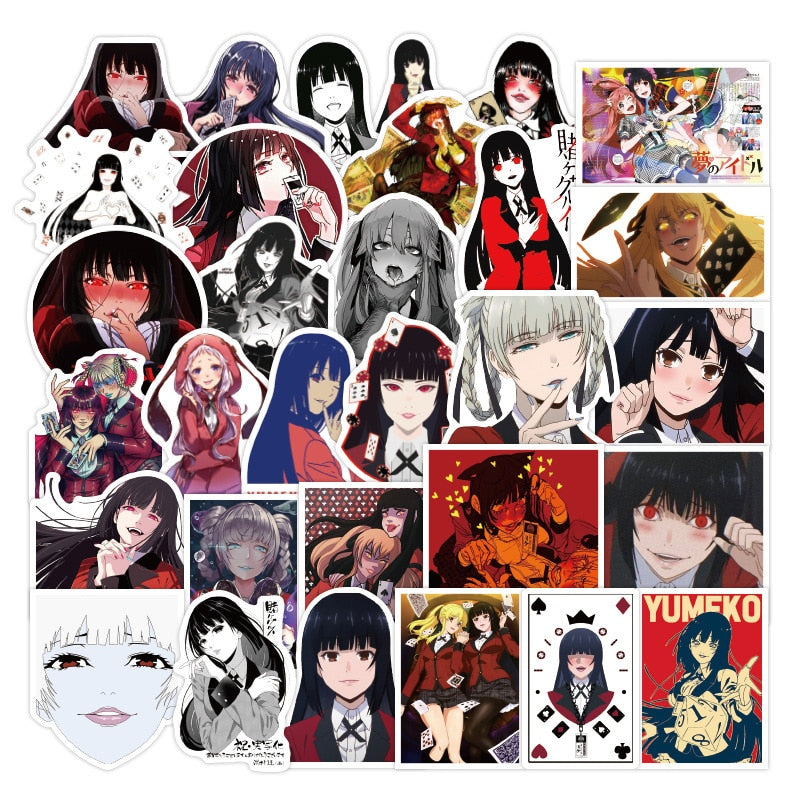Kit de Adesivos - Kakegurui
