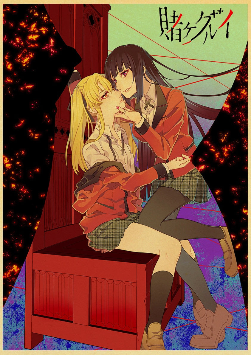 Pôster retrô - Kakegurui