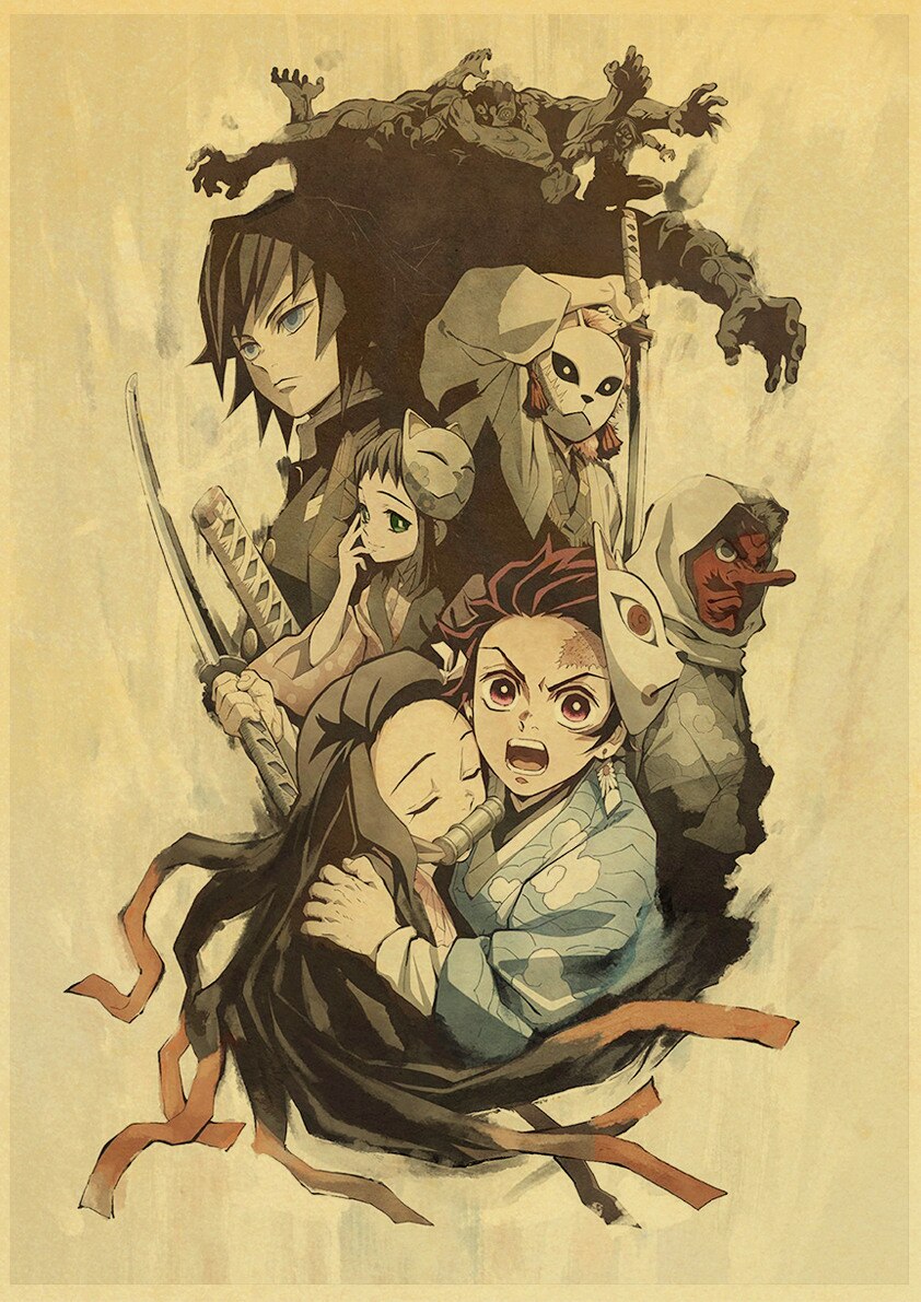 Pôster Kimetsu no Yaiba