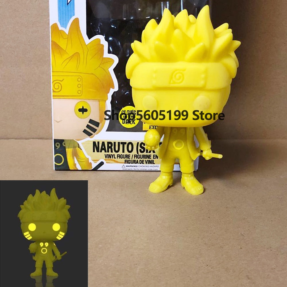 POP NARUTO HOKAGE (SIX PATH ) Sasuke KURAMA ITACHI Tobi SAKURA JIRAIYA TSUNADE with box Action Figure Model Toy for chlidren