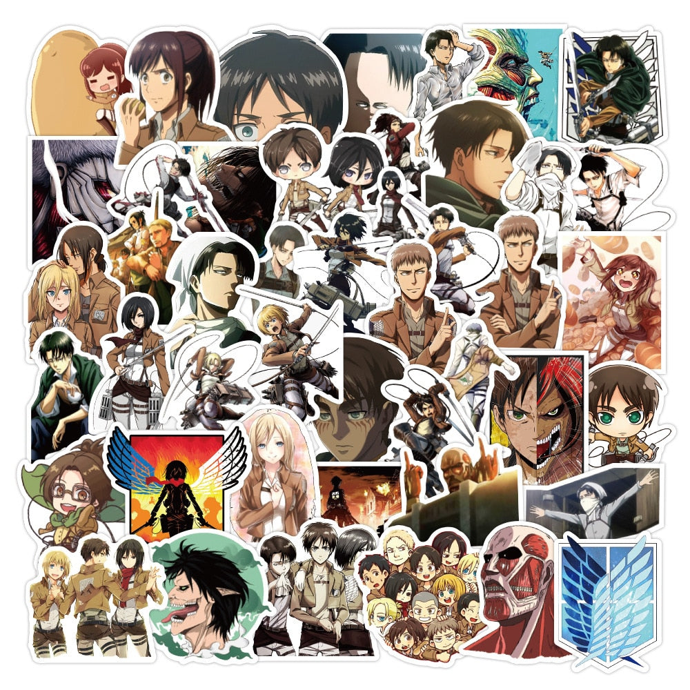 Kit Adesivos - Attack on Titan