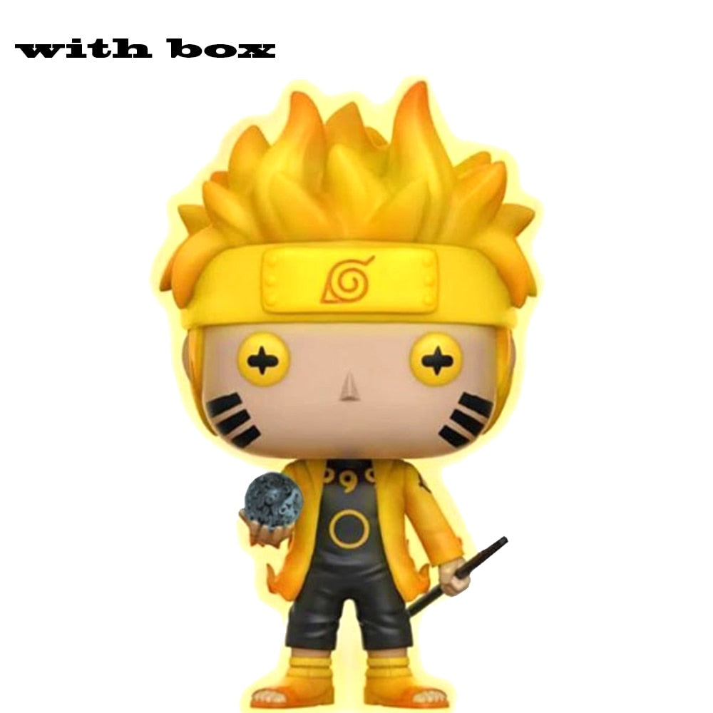 POP NARUTO HOKAGE (SIX PATH ) Sasuke KURAMA ITACHI Tobi SAKURA JIRAIYA TSUNADE with box Action Figure Model Toy for chlidren