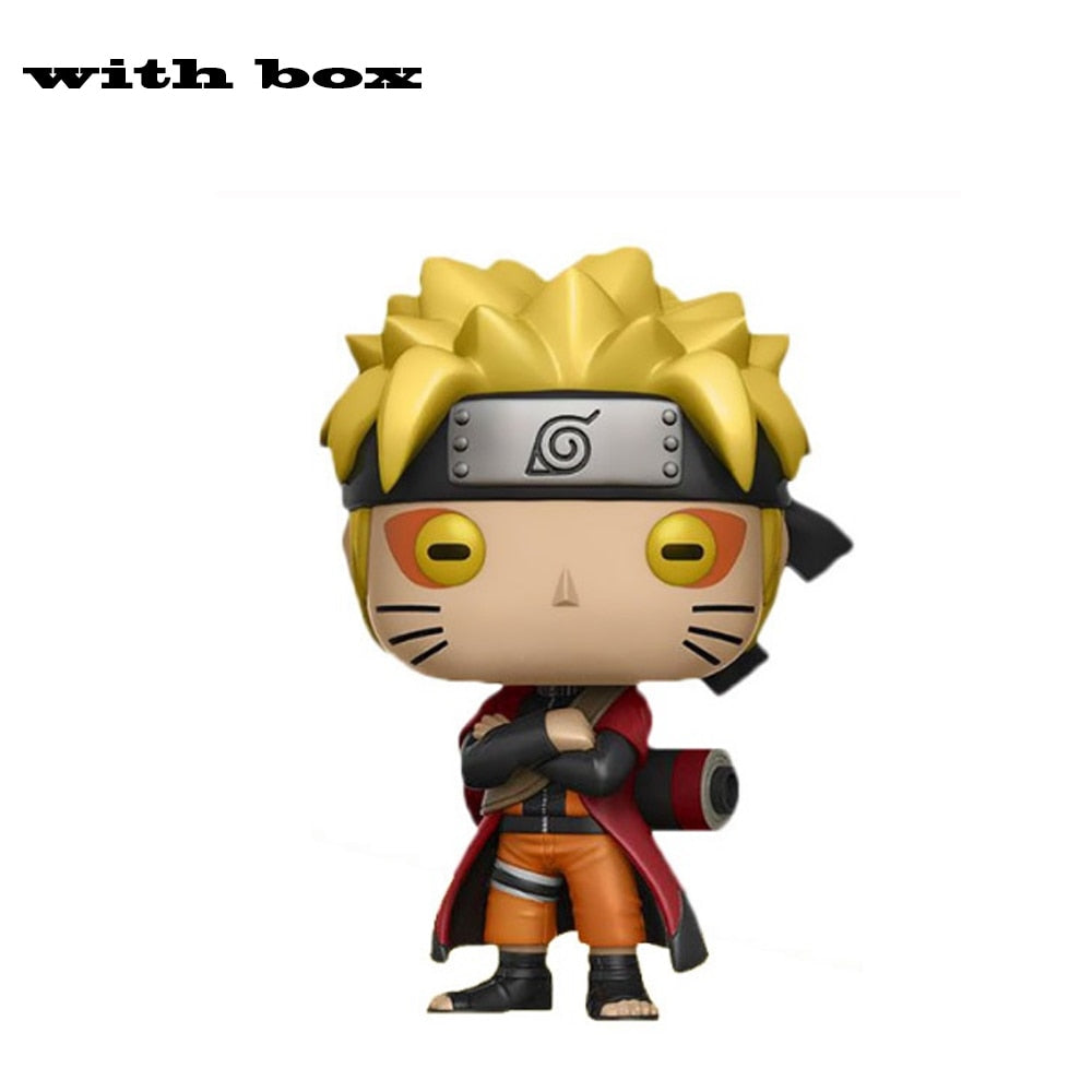 POP NARUTO HOKAGE (SIX PATH ) Sasuke KURAMA ITACHI Tobi SAKURA JIRAIYA TSUNADE with box Action Figure Model Toy for chlidren