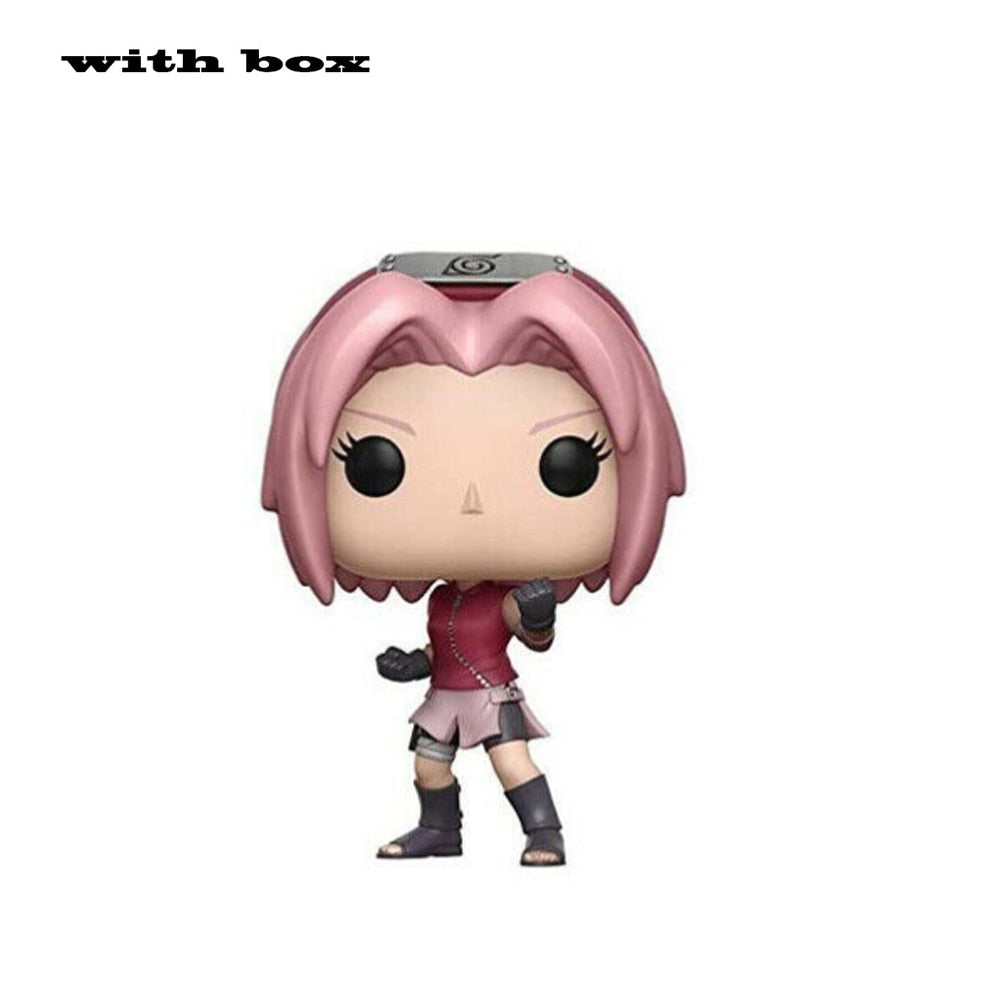 POP NARUTO HOKAGE (SIX PATH ) Sasuke KURAMA ITACHI Tobi SAKURA JIRAIYA TSUNADE with box Action Figure Model Toy for chlidren