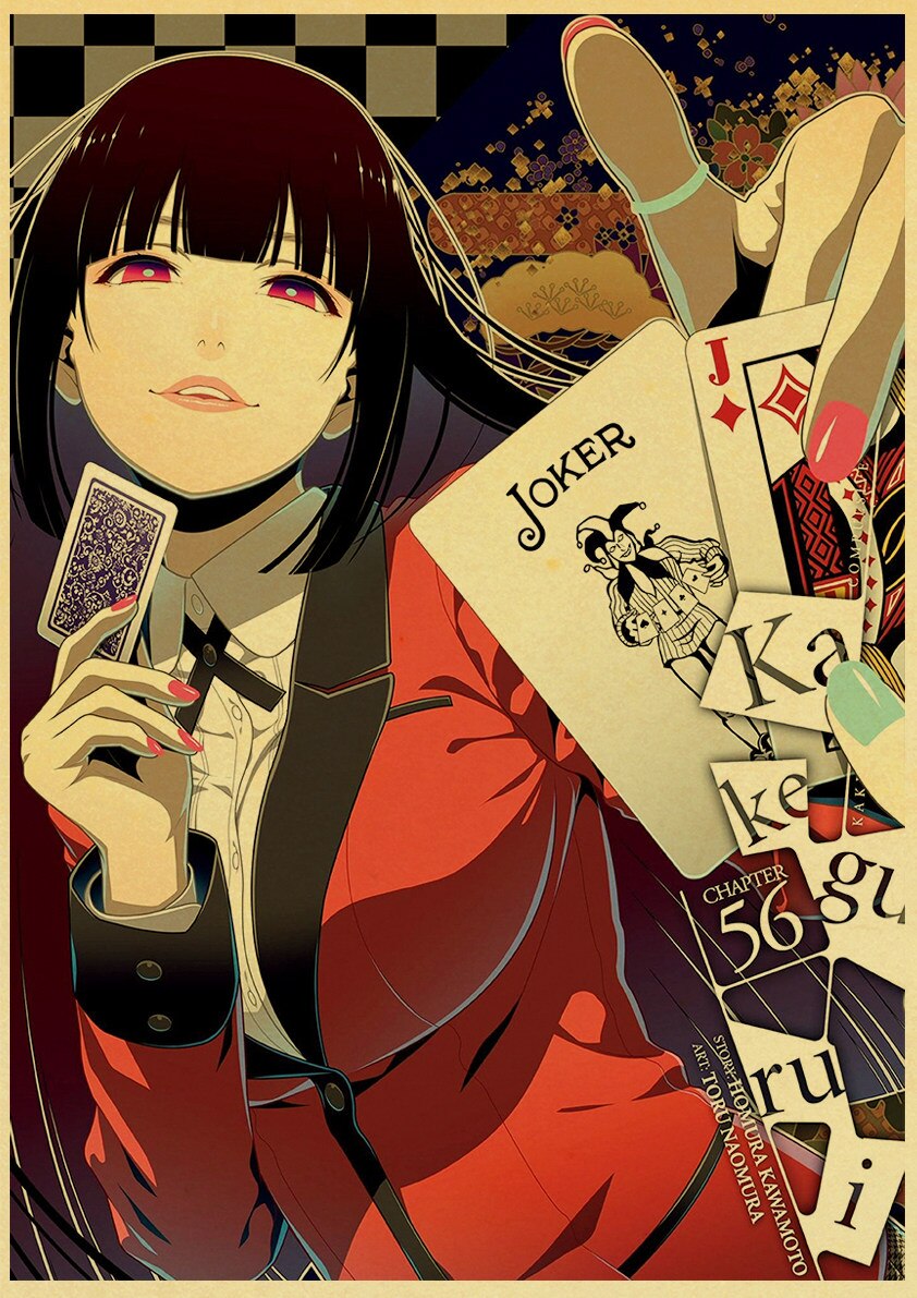 Pôster retrô - Kakegurui