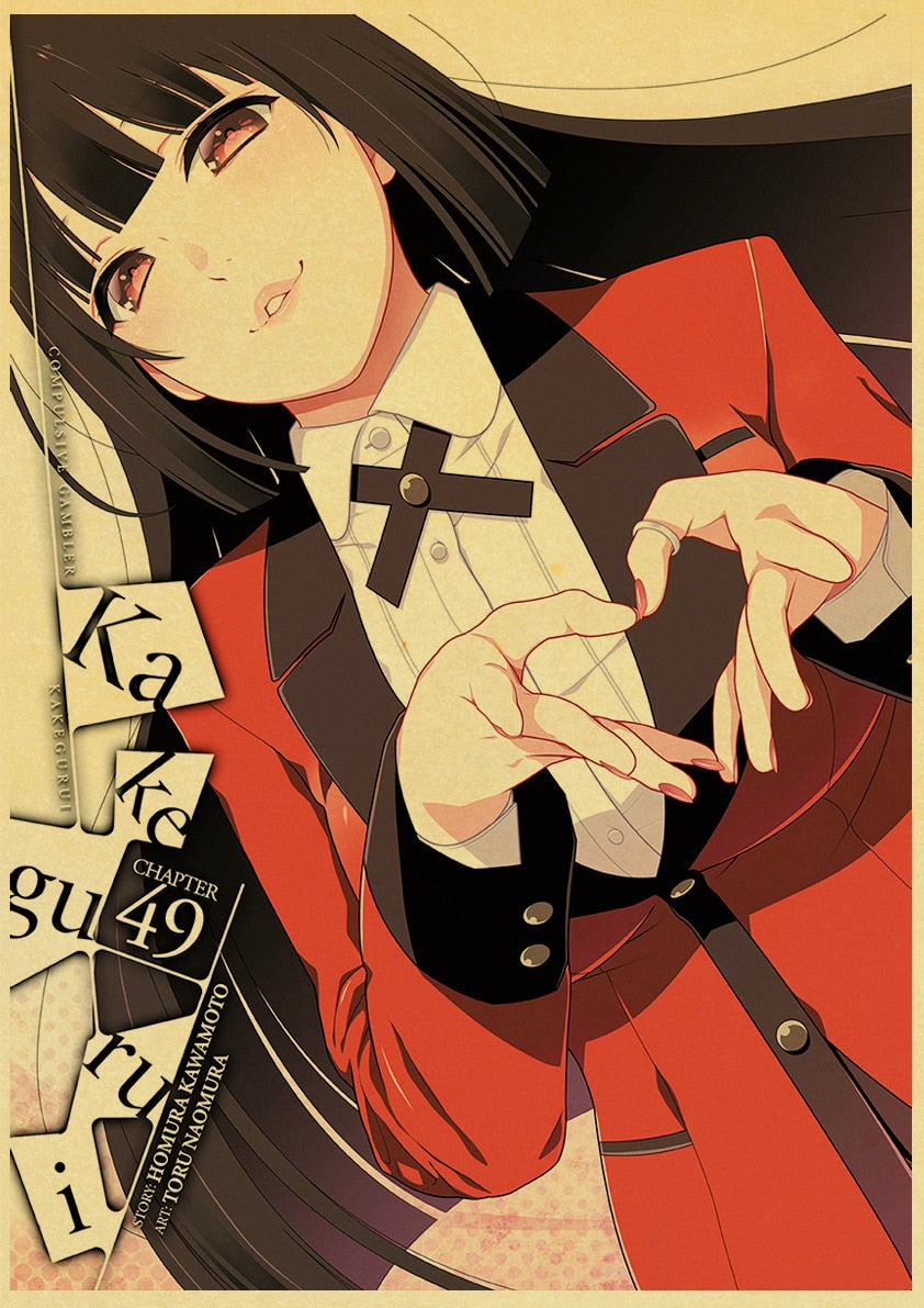 Pôster retrô - Kakegurui