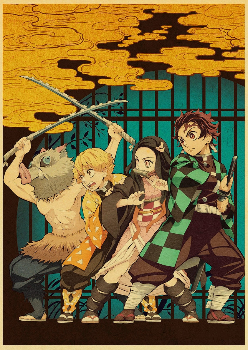 Pôster Kimetsu no Yaiba