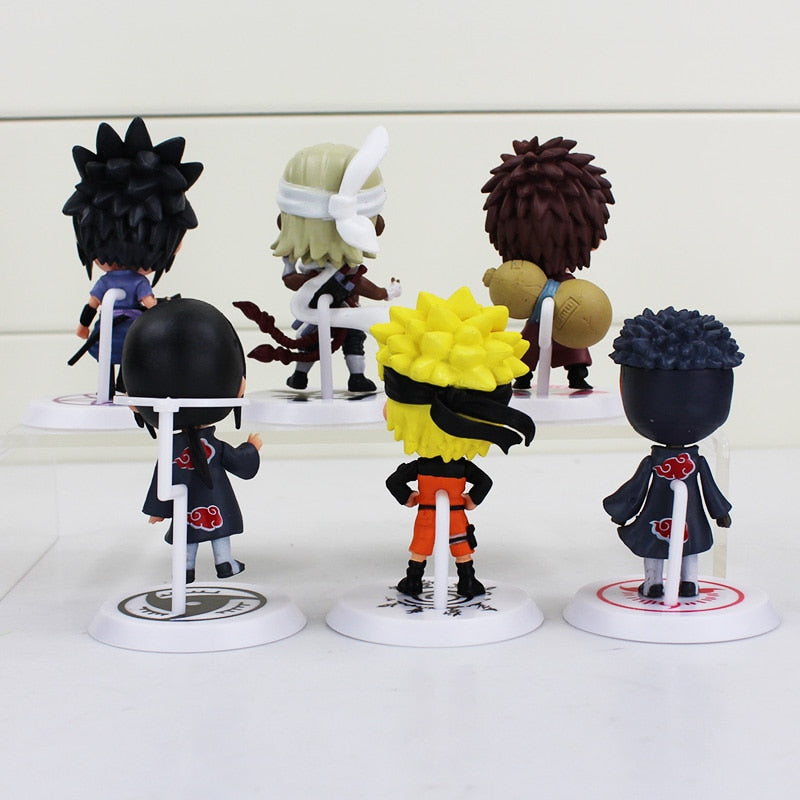Coleção 10 Bonecos (+2 de brinde) Naruto - 8cm