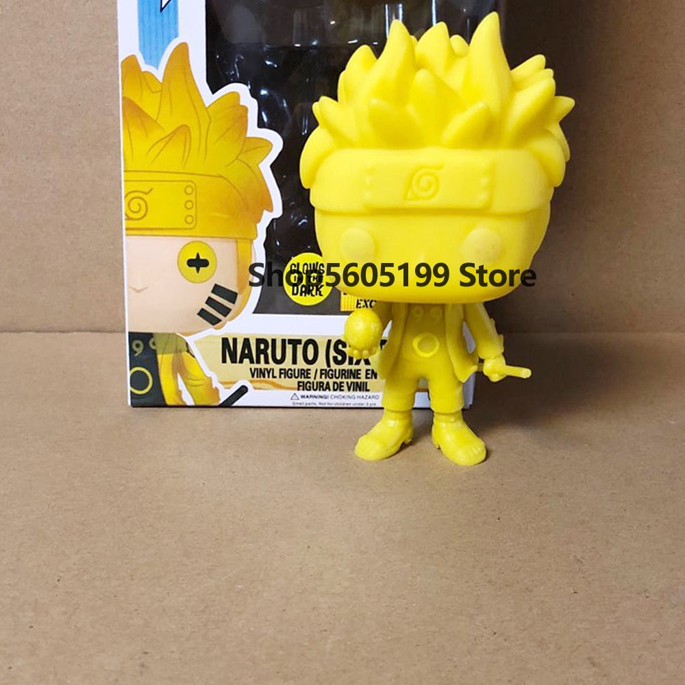POP NARUTO HOKAGE (SIX PATH ) Sasuke KURAMA ITACHI Tobi SAKURA JIRAIYA TSUNADE with box Action Figure Model Toy for chlidren