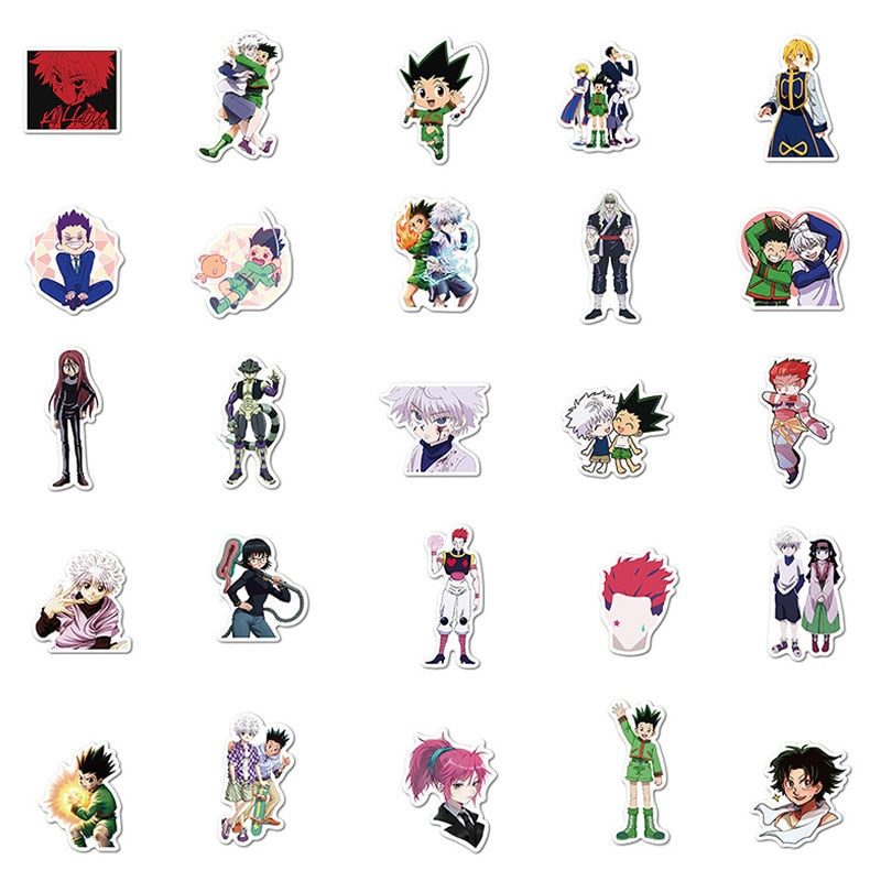 Kit Adesivos - Hunter X Hunter