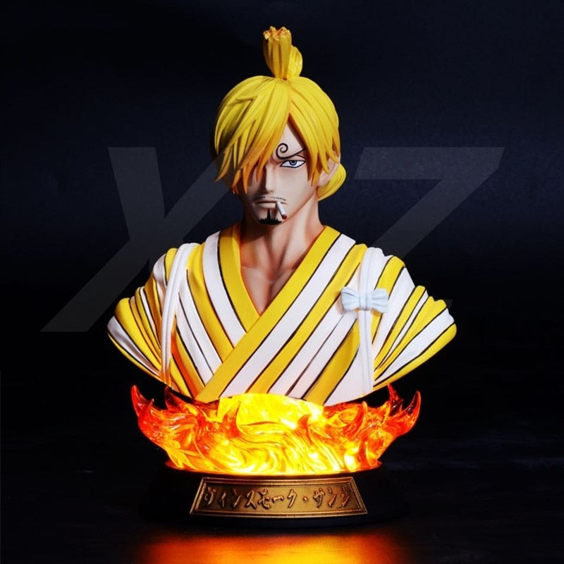 Figure Action Busto com LED - One Piece