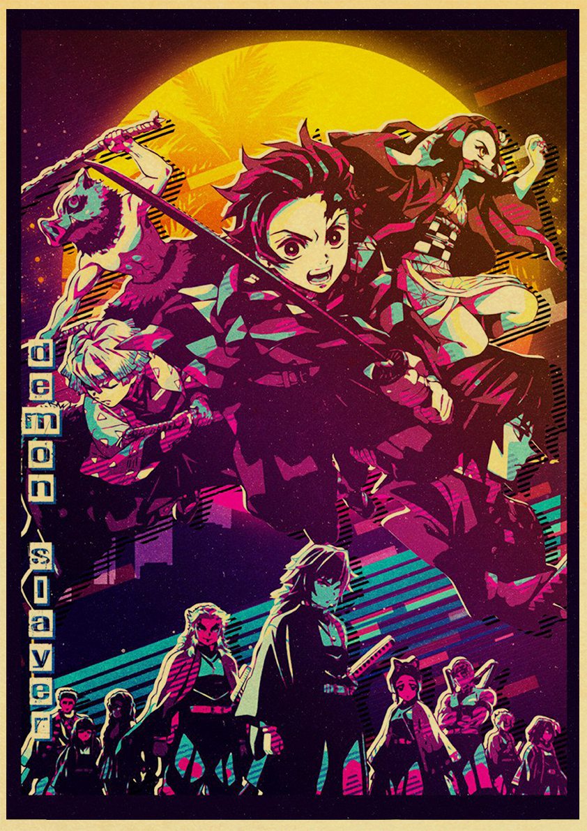 Pôster Kimetsu no Yaiba