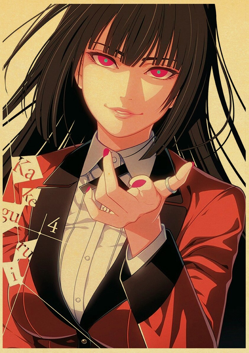 Pôster retrô - Kakegurui