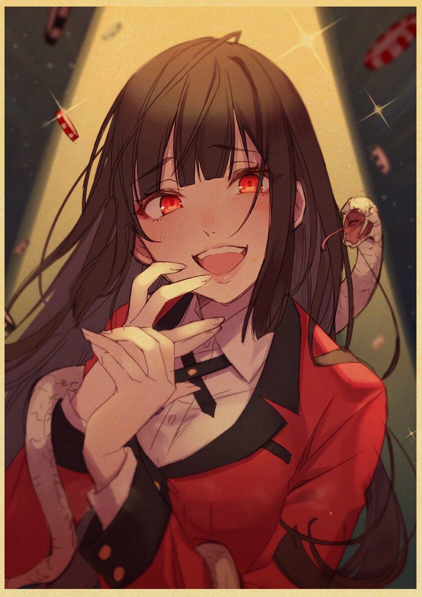 Pôster retrô - Kakegurui