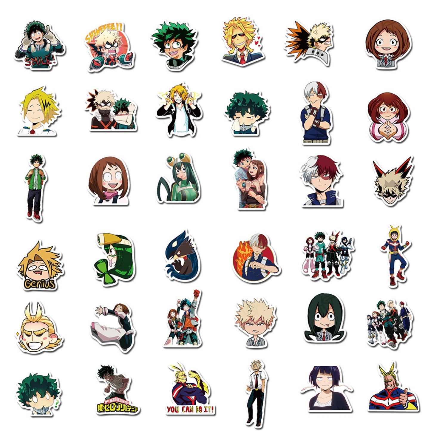 Kit Adesivos - Boku no Hero Academia