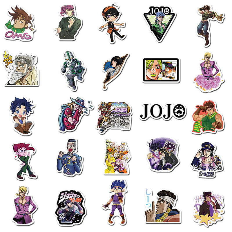 Kit Adesivos - Jojos Bizzare Adventure