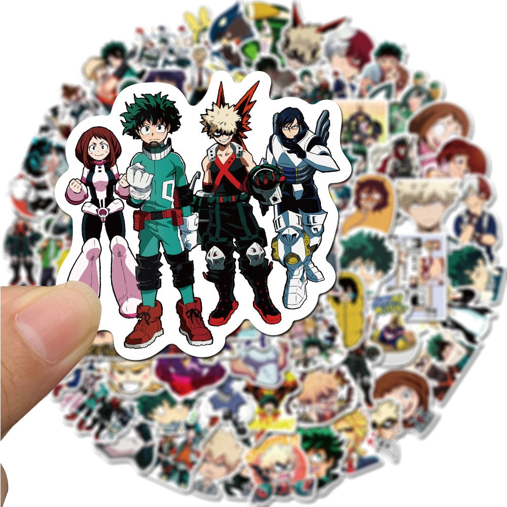 Kit adesivos - Boku no Hero