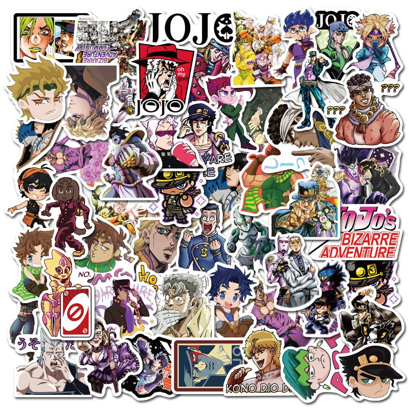 Kit Adesivos - Jojos Bizzare Adventure