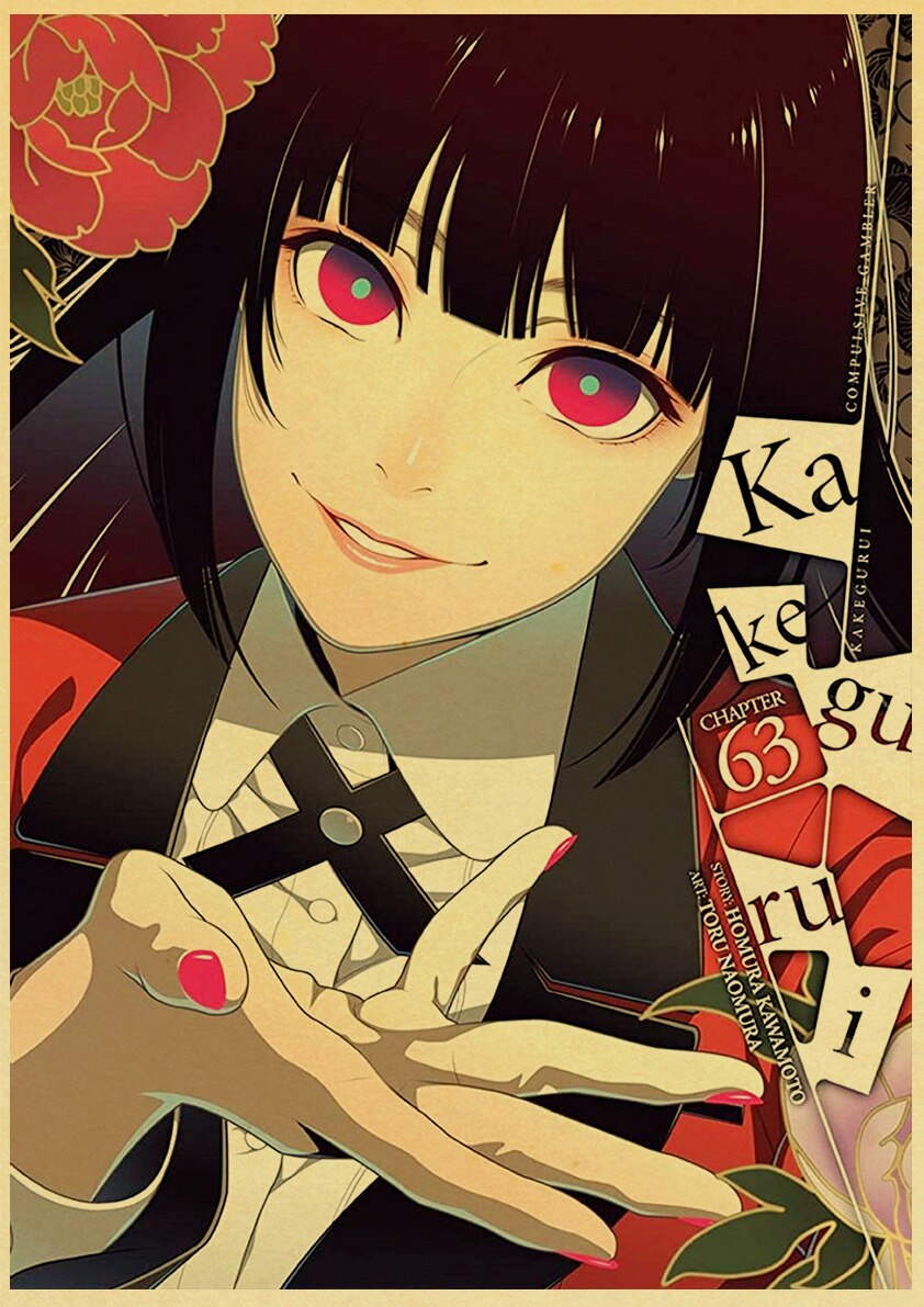 Pôster retrô - Kakegurui
