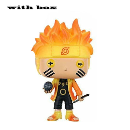 POP NARUTO HOKAGE (SIX PATH ) Sasuke KURAMA ITACHI Tobi SAKURA JIRAIYA TSUNADE with box Action Figure Model Toy for chlidren