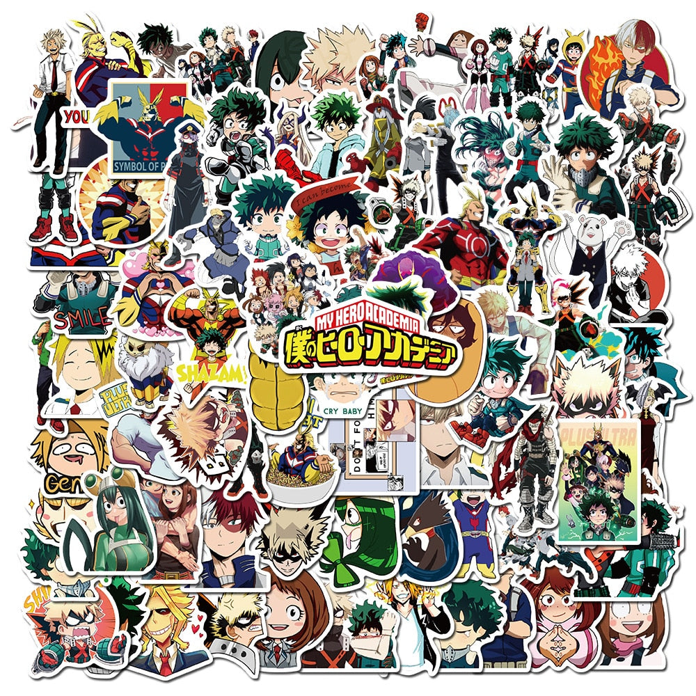 Kit adesivos - Boku no Hero